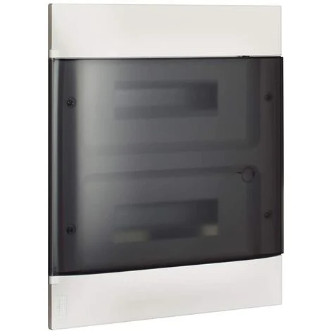 BTicino E315P24 Centralino Da Parete Linea Habita 2x12 Moduli DIN Sportello Fumè