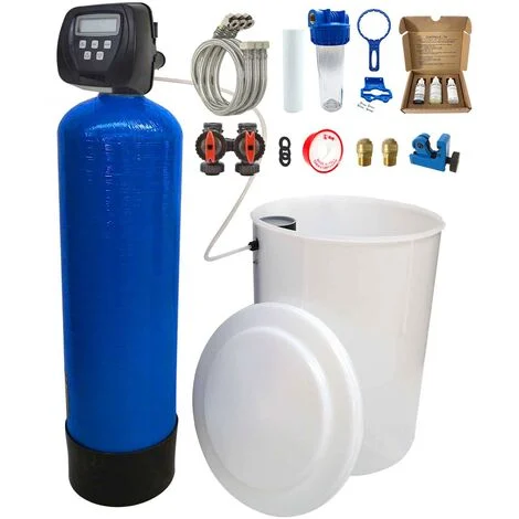 Addolcitore Acqua Biblocco 30l Clack Ws100v Completo Di Kit Installazione