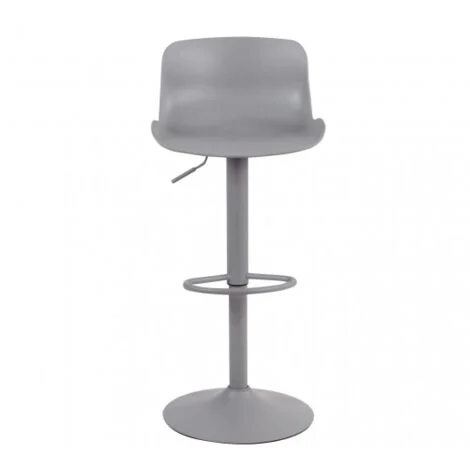 SGABELLO INNSBRUCK IN COLORE GRIGIO CON ALTEZZA REGOLABILE