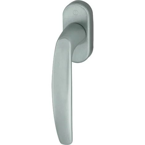 Atlanta Secustik 0530/US952 Maniglia per anta ribalta HOPPE - Variofit quadro 7/15 mm Vite 5/55 mm - Acciaio spazzolato F9 - 3143461