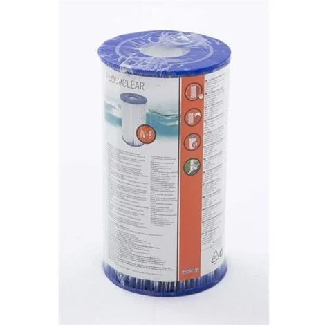 Cartuccia filtro Bestway 58095 per pompa piscina fuoriterra diametro 14,2cm
