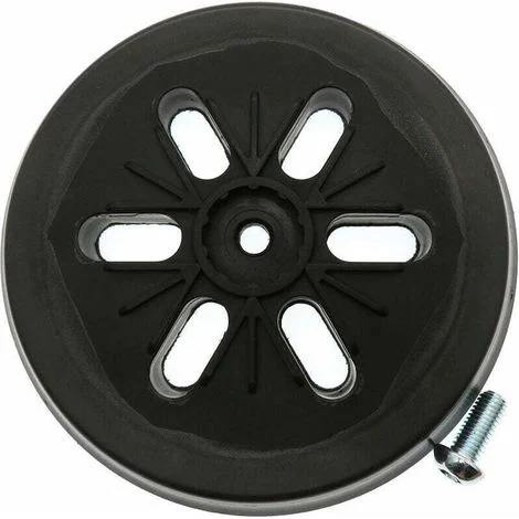 Plato de lijado y plato de soporte, Plato de lijado para lijadora excéntrica Bosch GEX 150 AC, PEX 15 AE, GEX 150 Turbo de 150 mm con tornillos