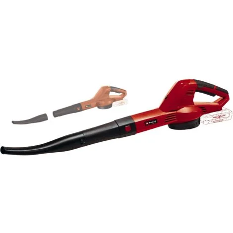 Einhell 3433541 GE-CL 18/1 Li E-Solo Power X-Change a batteria Soffiatore foglie Impugnatura morbida, batteria non incl