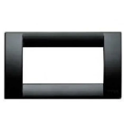 Vimar Idea placca classic 4 moduli nero 16744.16
