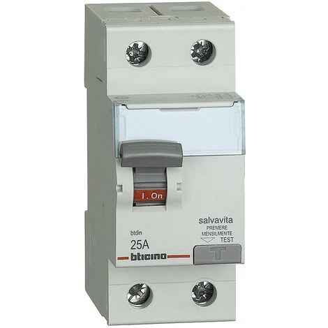 Bticino salvavita differenziale 25A AC 300MA G724AC25