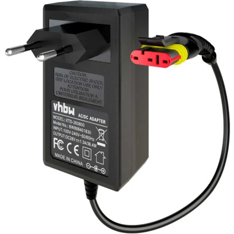 vhbw alimentatore compatibile con Husqvarna Automower 105, 310, 315, 315X, 305, 310 Mark II, 315 Mark II batterie da avviamento per robot tosaerba