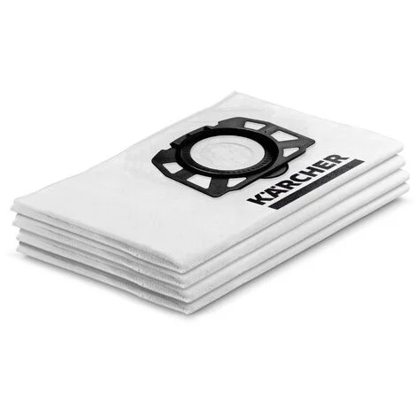 Sacchetti filtro in vello Karcher per WD2 e WD3 - 4 pezzi