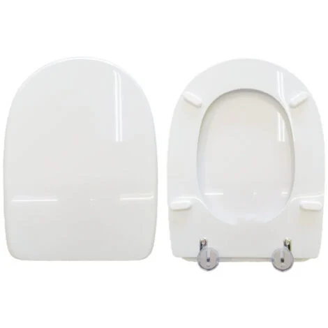 Copriwater Pozzi Ginori Egg compatibile in poliestere bianco