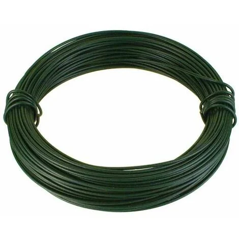 58393812_1.webp Filo di ferro zincato rivestito PVC verde Diam. 3,0 mm. 100 mt.