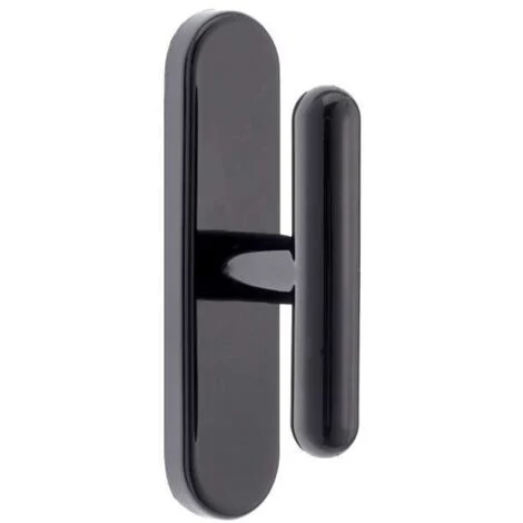 Sacar Maniglia Cremonese Movimento Gratz per Finestre - Nera - 4x16cm