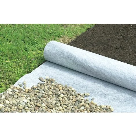 Rotolo in feltro "Geotex 100" per vialetti e terrazzi - 1 x 10 m Nortene