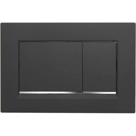 Piastra di azionamento con grilletto di scarico integrato, compatibile con le placche di comando per WC Geberit Sigma 30, realizzata in robusta plastica ABS per una lunga durata e una facile installaz