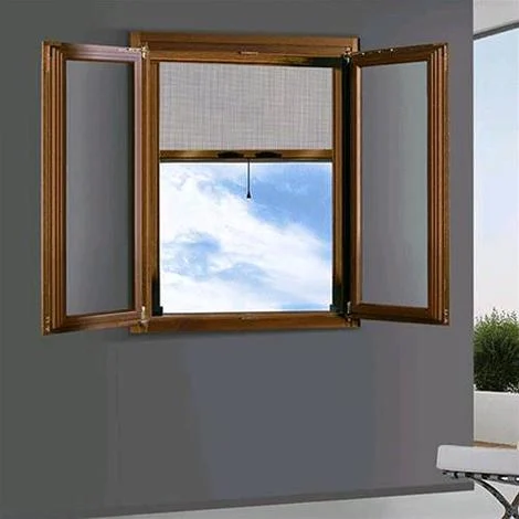 Zanzariera A Rullo Per Porta/FinestraCm 100 X 250 - Avorio Ral 1013