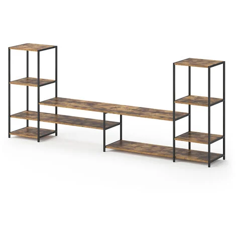 Mobile tv Fyrk, Legno antico, 226 x 93 cm, Vicco