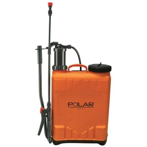 Pompa Irroratrice Manuale a Spalla con Leva da 12L ideale per giardinaggio POLAR