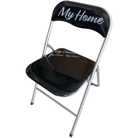 MAURY'S SEDIA MY HOME IN COLORE NERO