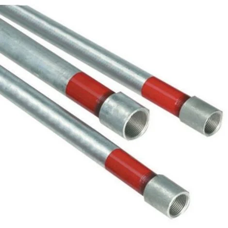TUBO ZINCATO IN BARRE ML3 ACQUA-GAS SENZA PIOMBO SINGOLA FILETTATURA 3/4&quot