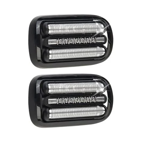 Testina di ricambio 53B per rasoio serie 5/6, compatibile con rasoi Braun serie 5/6, lame 5020CS, 5018S, 5035S, 5049CS, 5050CS, 6020S, 6040CS, 6075CC, 6072CC, 6090CC, confezione da 2