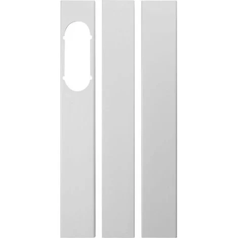 Kit di 3 guide scorrevoli per finestre da 190 cm per condizionatore d'aria mobile e portatile.
