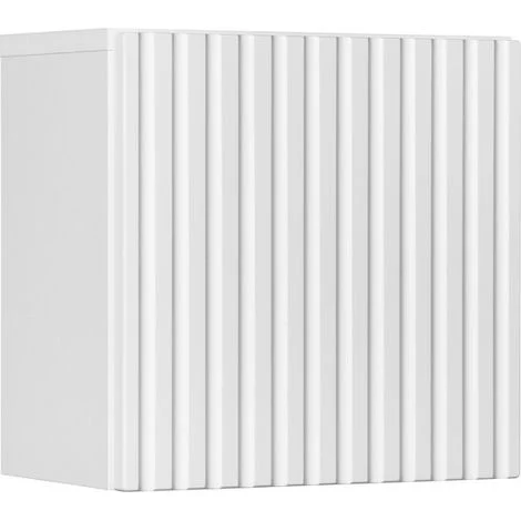 Mobile contenitore VANO - Bianco Alpino - 1 porta - L20 × P18 × H57 cm - Da appendere