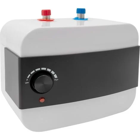 Scaldacqua istantanea elettrica, 6 l, mini riserva di acqua calda, acqua rettangolare elettrica, 1500 W, scaldabagno istantaneo sotto lavello, 0-65 °C, per bagni, balconi, cucine, saloni