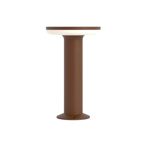 Mac Floor Corten 3000K - Paletto a led da esterno in alluminio 12W IP65 h30cm - Luce verso il basso - Beneito & Faure