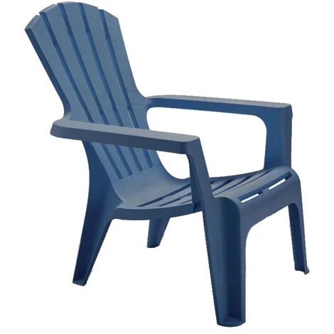 SEDIA MARYLAND MIAMI BLU 80X73XH88CM IN RESINA