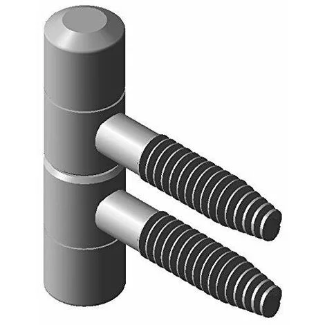 COPPIA CERNIERA ANUBA INOX 304 MM.14