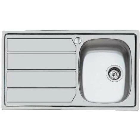 Lavello S1000 Vasca e Gocciolatoio 86X50 - Scarico Destro
