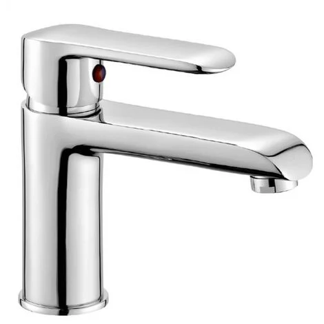 Rubinetto lavabo cromato serie Dalila incluso di piletta