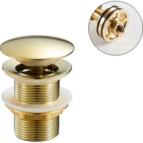Piletta di scarico per lavandino del bagno, piletta di scarico per lavandino da appoggio con filtro a cestello rimovibile, filtro di scarico anti-esplosione e anti-intasamento, gruppo di scarico per l