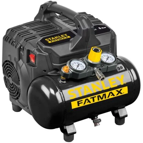 Compressore aria portatile 6 lt Stanley DST 101/8/6 silenzioso