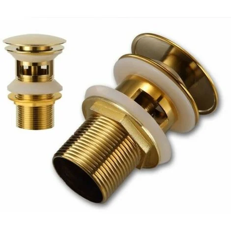 Piletta scarico click clack universale tappo lavabo lavello bidet 59603
