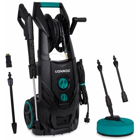 VONROCIdropulitrice PRO V25-2. 2500W / 195 bar. Motore ad induzione . Accessori inclusi