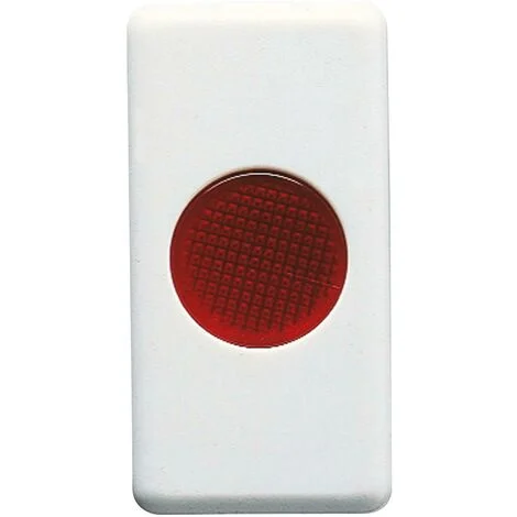 Spia Gewiss system di segnalazione di colore rosso GW20603