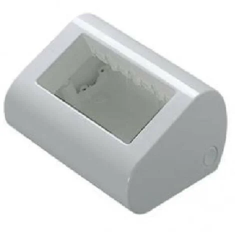 Gewiss portafrutto da tavolo 4 posti plancia autoportante da tavolo e paretebianco system gw24018