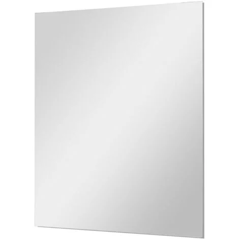 Specchio bagno 60x80 cm a filo lucido con installazione reversibile