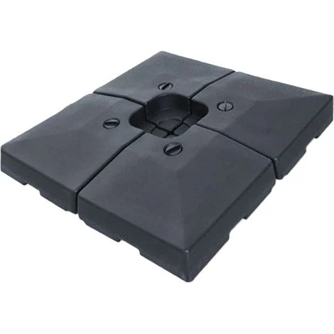 Piastrelle per ombrellone in hdpe x4 DALLES
