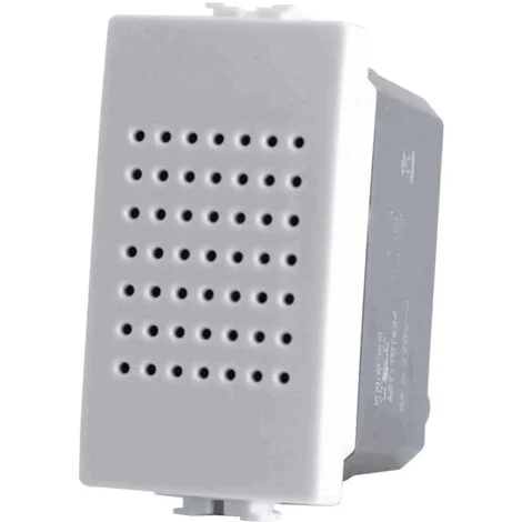 Suoneria compatibile con matix modulo campanello pulsante 6A 220vbianco
