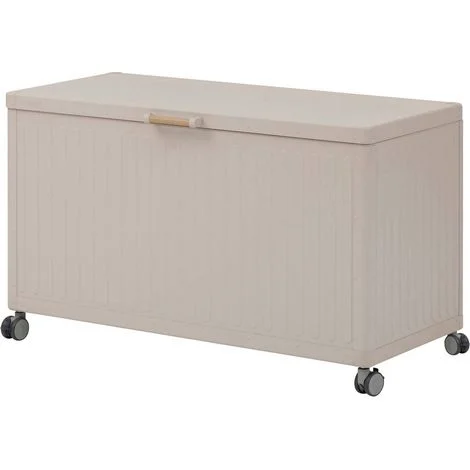 Cassetta portaoggetti edenio argilla s 130 x 60,4 x 78 cm in alluminio- Hespéride
