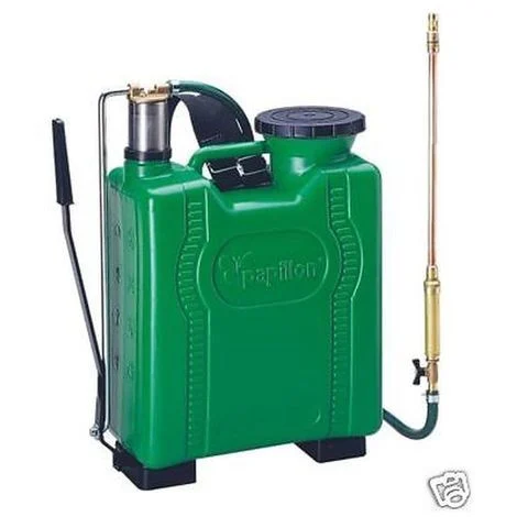POMPA A ZAINO 20LT PISTONE IN ACCIAIO INOX - PAPILLON - POMPA VIGNA A SPALLA