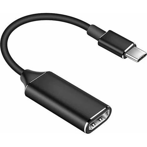 Adattatore USB C a HDMI, convertitore da Tipo C a HDMI 4K, Cavo da Tipo C a HDMI per telefono cellulare Computer Proiettore HDTV Compatibile con MacBook iMac Pad Dell ASUS HP Huawei