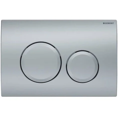 Geberit Delta20 - Placca di comando, cromo opaco 115.127.46.1