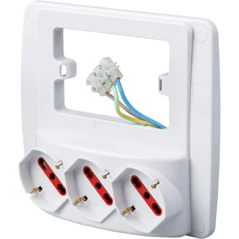 Multipresa da Parete Smart 3P Bipasso Schuko - Rs94132