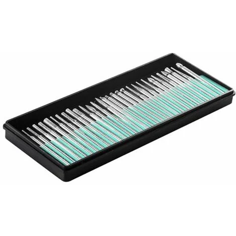 SET 30FRESE DIAMANTATE PER DREMEL VARI MODELLI 3mm - MINI MOLE UTENSILE