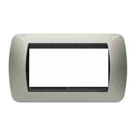 BTIL4804TC Placca Livinglight 4 moduli