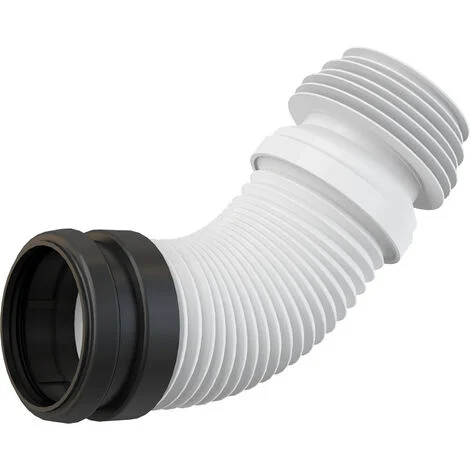 Gomito flessibile di scarico per WC, DN 90/110 (M9006)