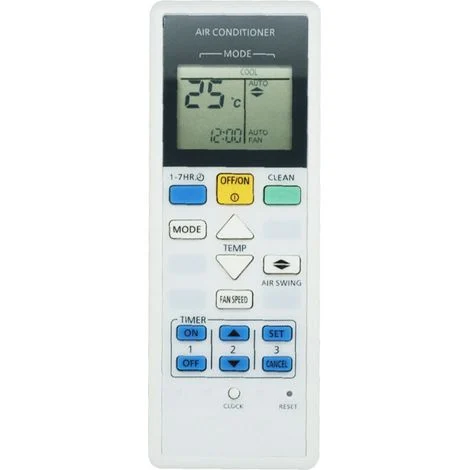 Compatibile con il telecomando del condizionatore d'aria Panasonic A75C2141-Crezuo.-Crezuo