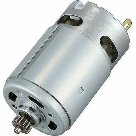 Motore CC RS-550VC-8518 per trapano GSR12V-15 – 12V, 13 denti, metallo – Bassa rumorosità, doppi cuscinetti a sfera