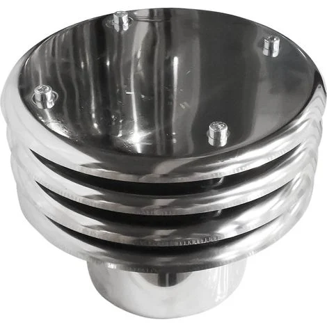 Terminale cappello lamellare canna fumaria DN 180